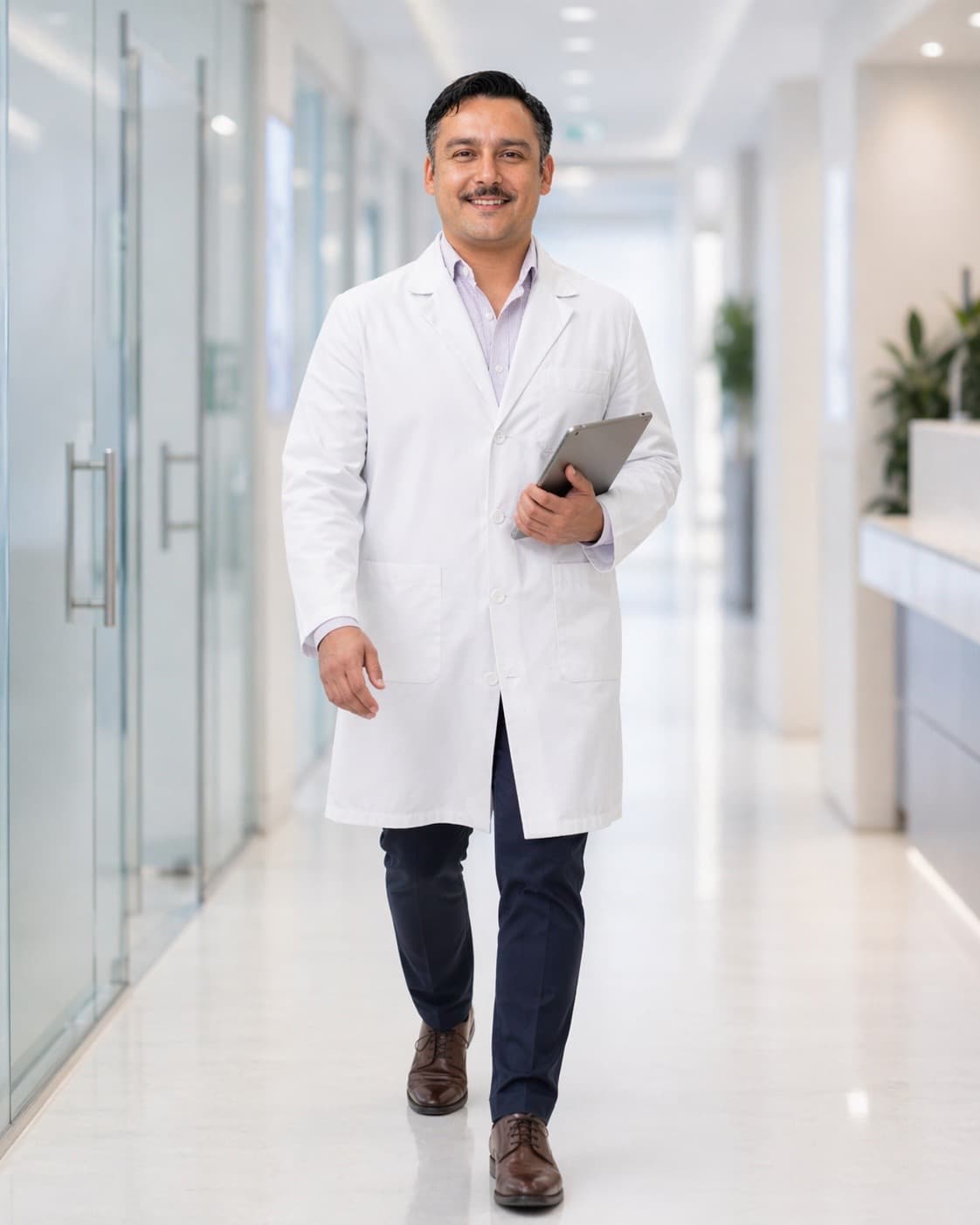 Dr. Javier Arcos en entorno clínico